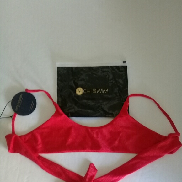 Mochi Swim Red fever gigi star TOP M size . - Picture 6 of 8